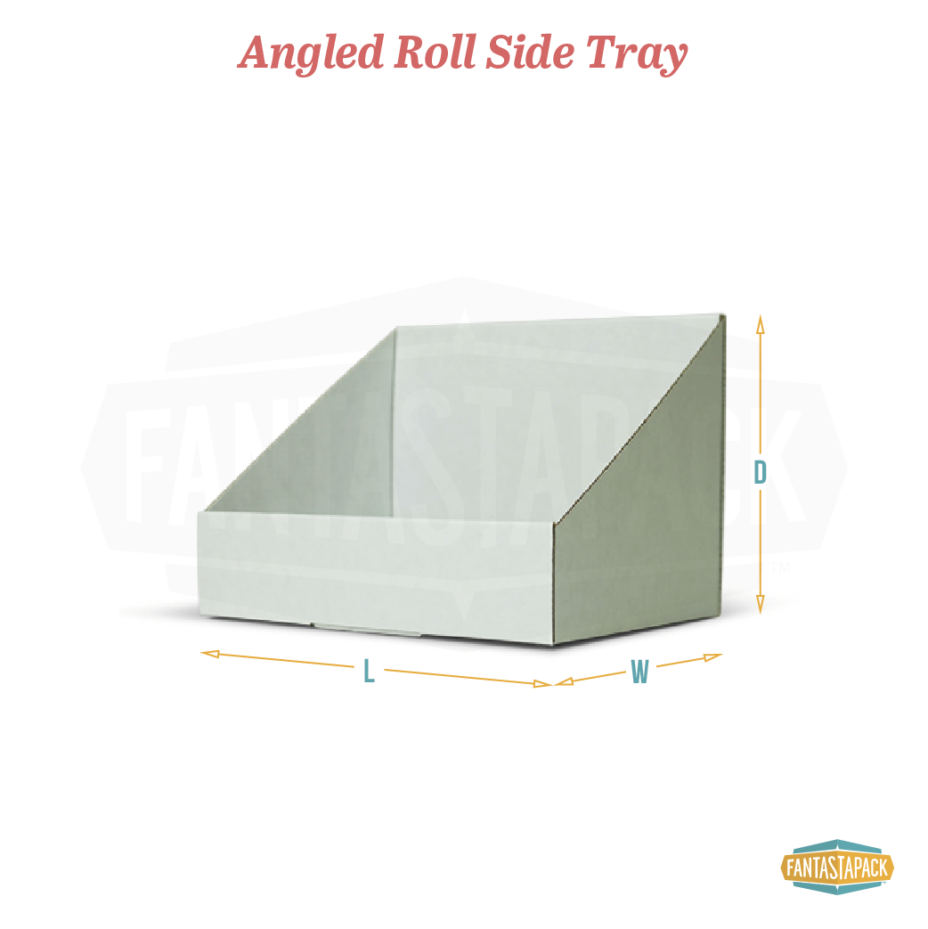 Angled Roll Side Tray