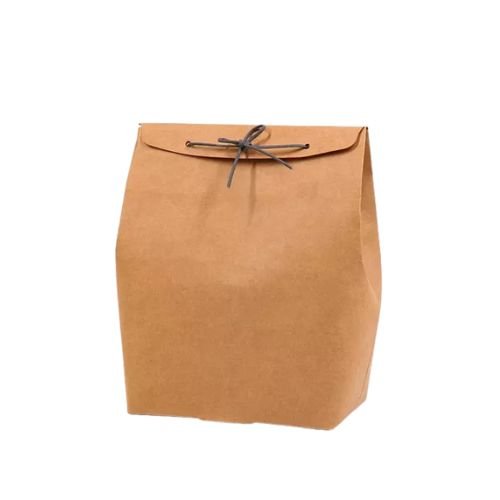 Recycled Food Carryout Grocery Kraft Paper Bag
