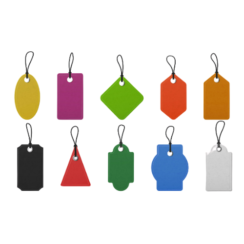 Colored Paper Tags